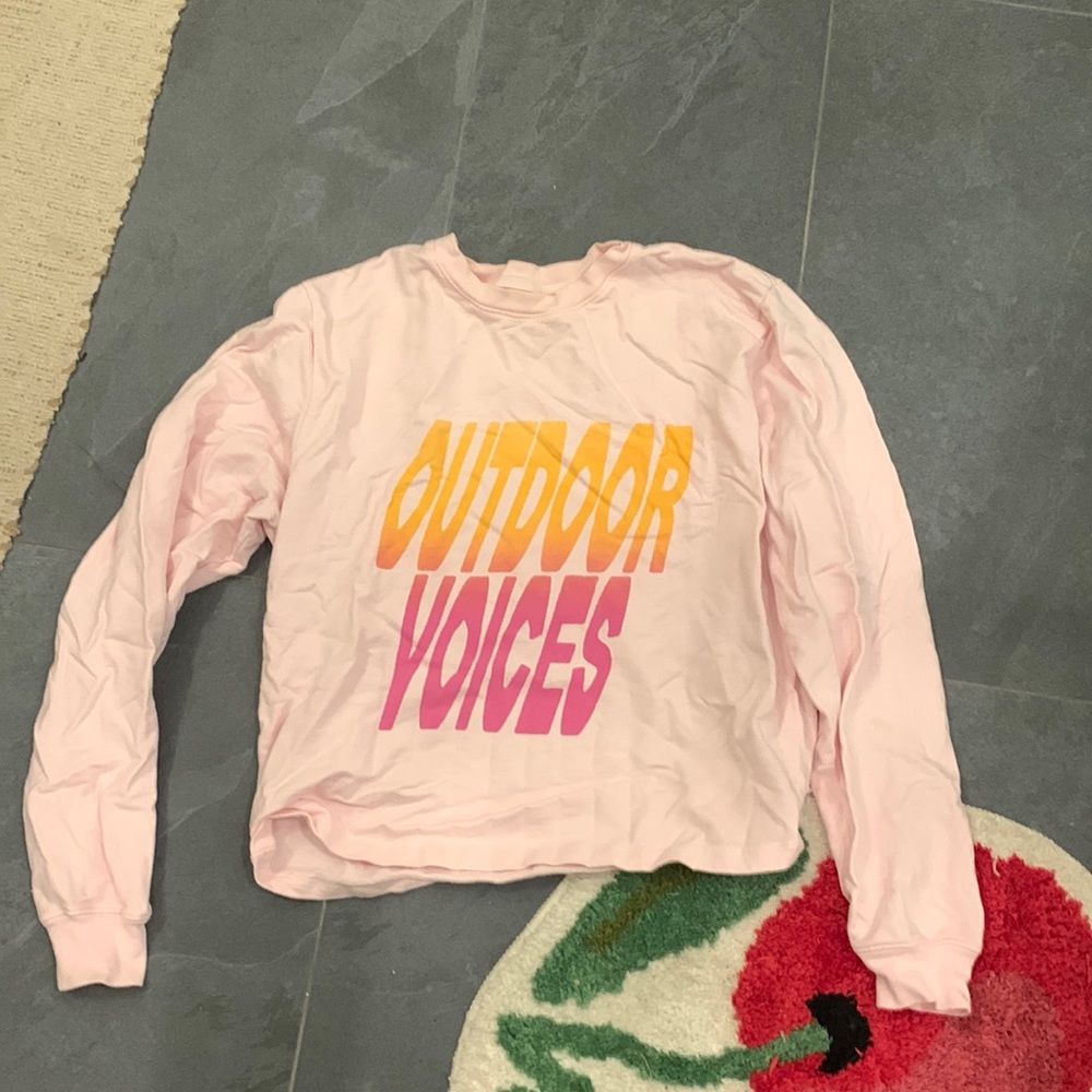 Outdoor voices thin sweatshirt